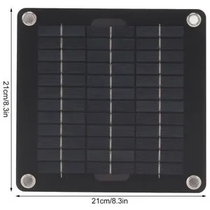 TMISHION Kit de panneau solaire 10W Portable Panneau Solaire Kit 12V C...Vendu parcdiscount