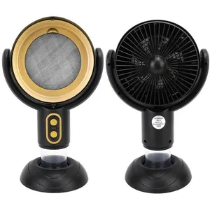 Mini Hotte USB - VVIKIZY - BBQ Hot Pot - Noir Et Or - 2 Vitesses - Dét... pas cher