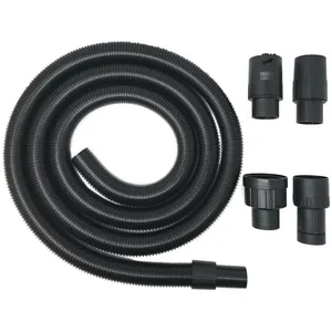 Caramba Kit de 3 tuyaux d'aspirateur, y compris 4 adaptateurs, adaptable sur aspirateur sec et humide einhell Tuyau de rallonge de 3 mètres pour systèmes de pas cher