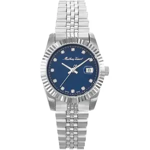 Mathey-Tissot - Montre Femme Quartz Swiss Made RONDA 585 H3 en Acier argentée OS pas cher