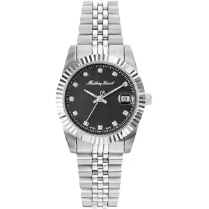 Mathey-Tissot - Montre Femme Quartz Swiss Made RONDA 585 H3 en Acier argentée OS pas cher