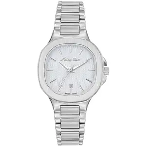 Mathey-Tissot - Montre Femme Quartz Swiss Made RONDA 585 h6 en Acier argentée OS pas cher