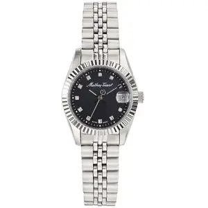 Mathey-Tissot - Montre Femme Quartz Swiss Made RONDA 585 H3 en Acier argentée OS pas cher