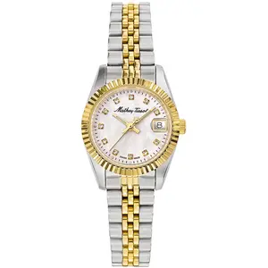 Mathey-Tissot - Montre Femme Quartz Swiss Made RONDA 585 H3 en Acier B... pas cher