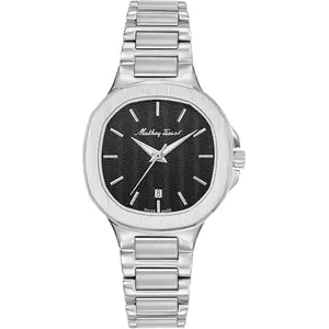 Mathey-Tissot - Montre Femme Quartz Swiss Made RONDA 585 h6 en Acier argentée OS pas cher