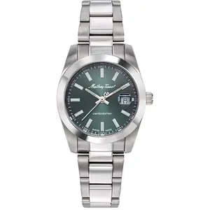Mathey-Tissot - Montre Femme Quartz Swiss Made RONDA 585 H3 en Acier argentée OS pas cher