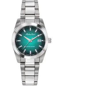 Mathey-Tissot - Montre Femme Quartz Swiss Made RONDA 585 H3 en Acier argentée OS pas cher