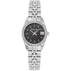 Mathey-Tissot - Montre Femme Quartz Swiss Made RONDA 585 H3 en Acier argentée OS pas cher