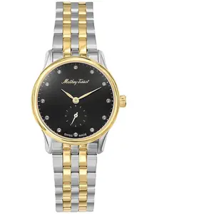 Mathey-Tissot - Montre Femme Quartz Swiss Made RONDA 1064 en Acier Bic... pas cher