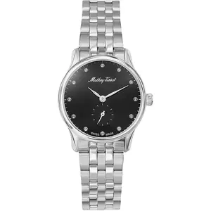 Mathey-Tissot - Montre Femme Quartz Swiss Made RONDA 1064 en Acier argentée OS pas cher