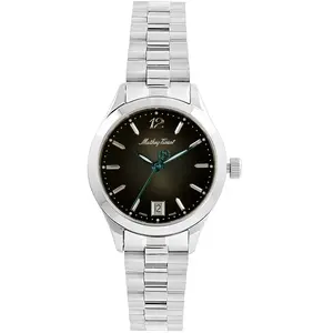 Mathey-Tissot - Montre Femme Quartz Swiss Made RONDA 505h6 en Acier argentée OS pas cher