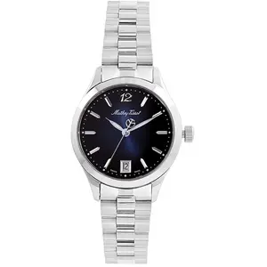 Mathey-Tissot - Montre Femme Quartz Swiss Made RONDA 505h6 en Acier argentée OS pas cher