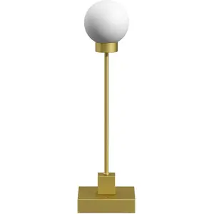 Northern Lampe à poser LED rechargeable Snowball couleur laiton 2700 K pas cher