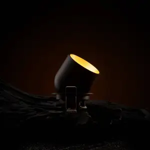 Comparateur de prix : The Light Group SLC Cup downlight encastré LED noir/doré 3 000 K