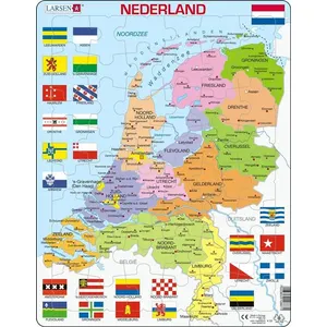 Larsen carte maxi puzzle : Nederland48 pièces pas cher