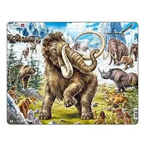 Larsen FH27 - JEUX/JOUETS - PUZZLE - Puzzle Encadré Mammouth 64 Pièces,