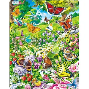 Larsen puzzle puzzle Maxi Vlinders42 pièces pas cher