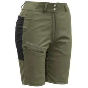 Devold - Women's Herøy Merino Shorts - Short taille XL, vert olive pas cher