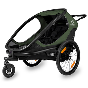 Comparateur de prix : hamax Remorque de vélo enfant Outback dossier réglable Green Black