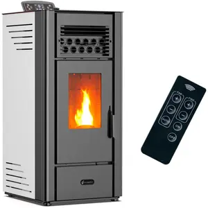 Comparateur de prix : Poêle à granulés air Anita 10 kW Blanc Sannover