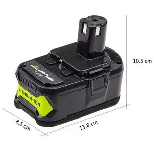 Batterie 18V 4,0Ah Compatible Ryobi One+ au Lithium 4000mAh Hobby Tech