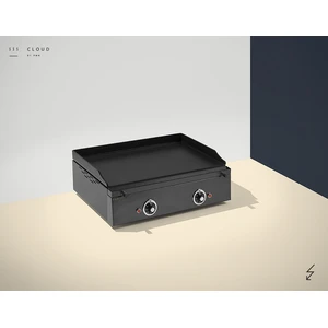 Plancha Electrique Plaque Lisse 2 résistances 600 x 400 x 226 mm 6 mm ...Vendu parfnac