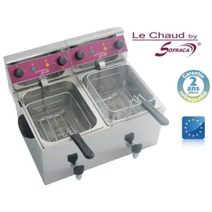 Non communiqué Friteuse électrique de table 2 x 8 Litres SofracaVendu parfnac