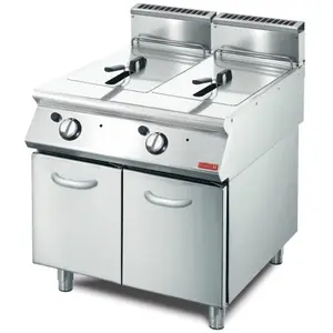 Non communiqué Friteuse à Gaz 850 mm 2 x 13 L Gastro MVendu paramazon