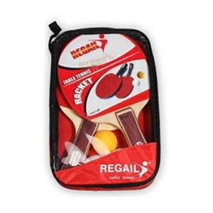 Comparateur de prix : Hobbytech - Set de 2 raquettes de Ping Pong et 3 balles avec étui 2 Re...