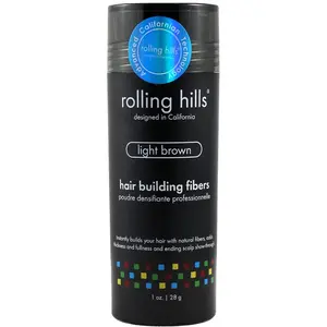 Rolling Hills Poudre densifiante professionelle - Marron clair - Cheveux - 28 g pas cher