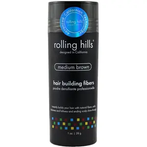 Rolling Hills Poudre densifiante professionelle - Marron - Cheveux - 28 g pas cher