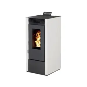 Comparateur de prix : Interstoves - Poêle à granules marina 14 Etanche Canalisable - Blanc