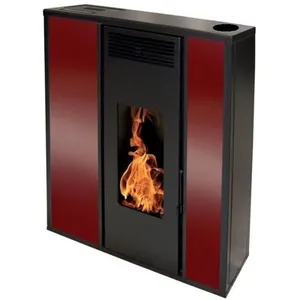 Comparateur de prix : INTERSTOVES Poêle à granules TESSA 10 Etanche Concentrique - Bordeaux