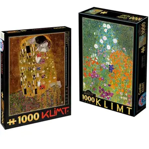 DToys Pack Puzzles Klimt : 2 puzzles de 1000 pièces