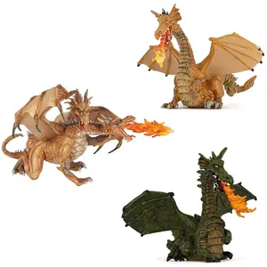 Figurine - Papo - Kit Dragon - 3 Figurines Uniques - Mixte - À partir de 3 ans