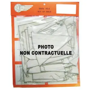Comparateur de prix : Mantua Accessoires pour Maquette bateau en bois : Voiles pour Victory
