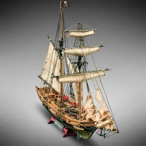 Comparateur de prix : Maquette bateau en bois - Mamoli - Blackbeard - Blanc - Mixte - Adulte