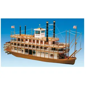Comparateur de prix : Maquette bateau en bois - Mantua - Mississippi - Blanc - Mixte - Coloris Unique