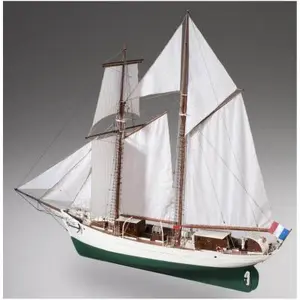 Dusek Maquette bateau en bois : La Belle Poule
