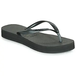 Comparateur de prix : Havaianas Slim Platform Flip Flops Femme - Black, Black 35/36