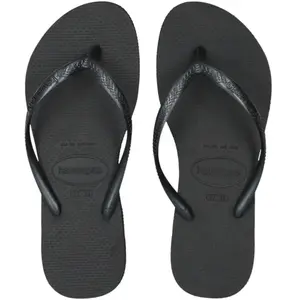 Comparateur de prix : Havaianas Slim Platform Flip Flops Femme - Black, Black 37/38