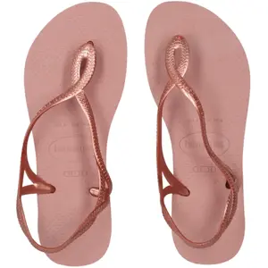 Comparateur de prix : Havaianas Havaianas Luna Tongs Claquettes Femme-Rose-39/40