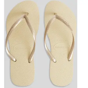 Havaianas Tongs Havaianas Slim Metallic F Beige - 35 - 36