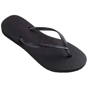 Comparateur de prix : Havaianas Havaianas Slim Tongs Claquettes Imprimé Femme-Noir-35/36