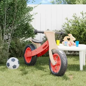 Vélo d'équilibre - AKOZON - Rouge - Pneus pneumatiques - Réglable - Pour enfants à partir de 3 ansVendu parcdiscount
