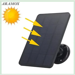 ARAMOX panneau solaire de caméra de sécurité Panneau solaire Chargeur ...Vendu parcdiscount