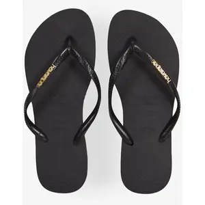 Comparateur de prix : Havaianas Tongs Havaianas Slim Logo Metallic Noir - 37 - 38
