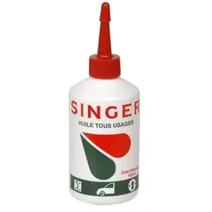 Flacon huile Singer 100 ml pour machine à coudre pas cher