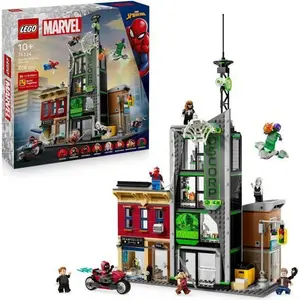 LEGO | Marvel 76324 Spider-Man Contre Oscorp - Jeu de Construction enf... pas cher
