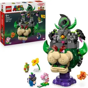 LEGO Super Mario 72042 Prince Florian et Château de Bowser - Jeu enfan... pas cher